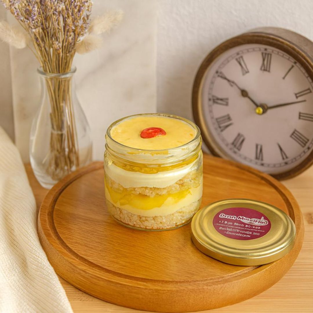 Tropical Pineapple Cake Jar