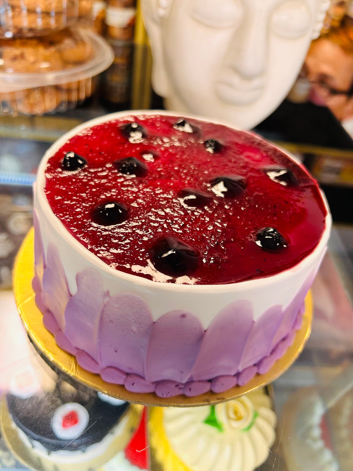 Blueberry Bliss Eggless Cake