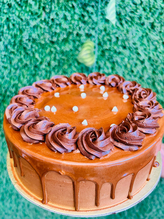 Chocolate Drizzle Delight (Eggless)