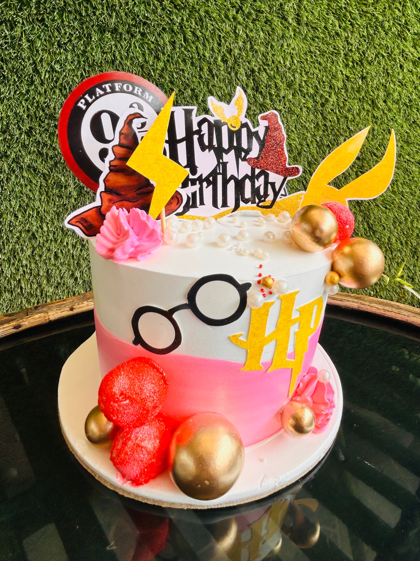 Magical harry Potter Theme Cake