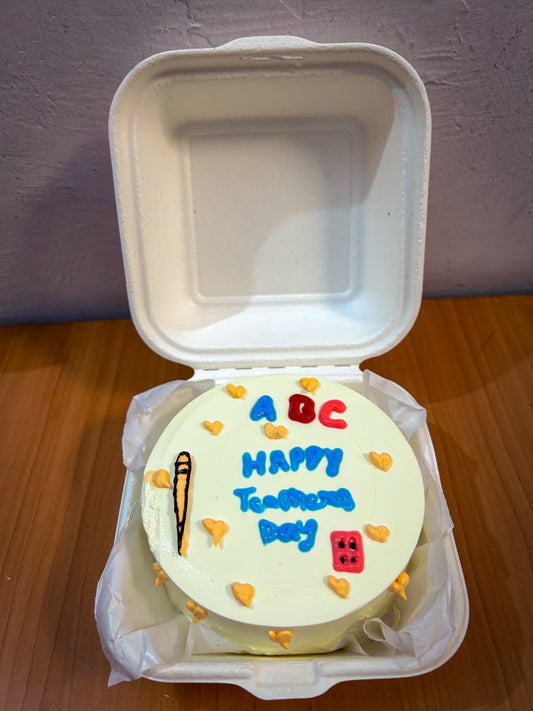 ABC BUTTERSCOTCH TEACHER'S DAY CAKE | Doon Memories