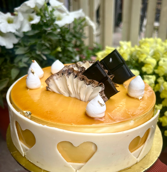 Golden Bliss Butterscotch Cake