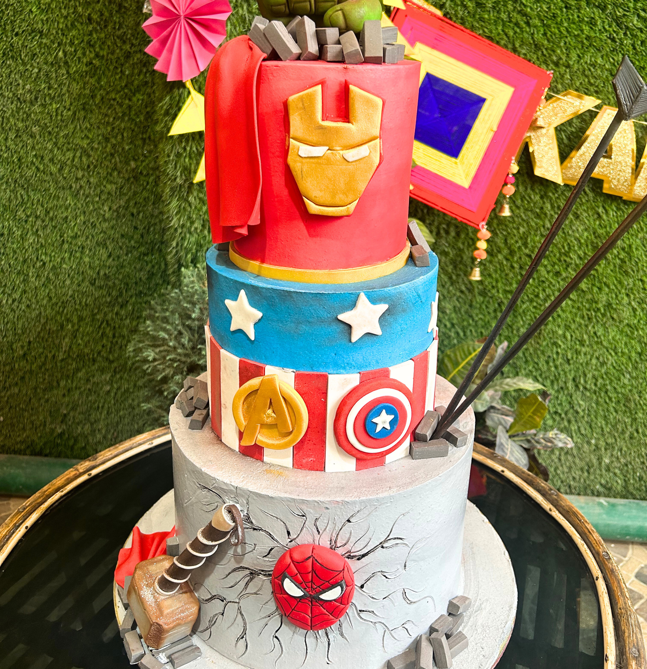 Order Bday Cakes for Superhero Themed Parties | Gurgaon Bakers