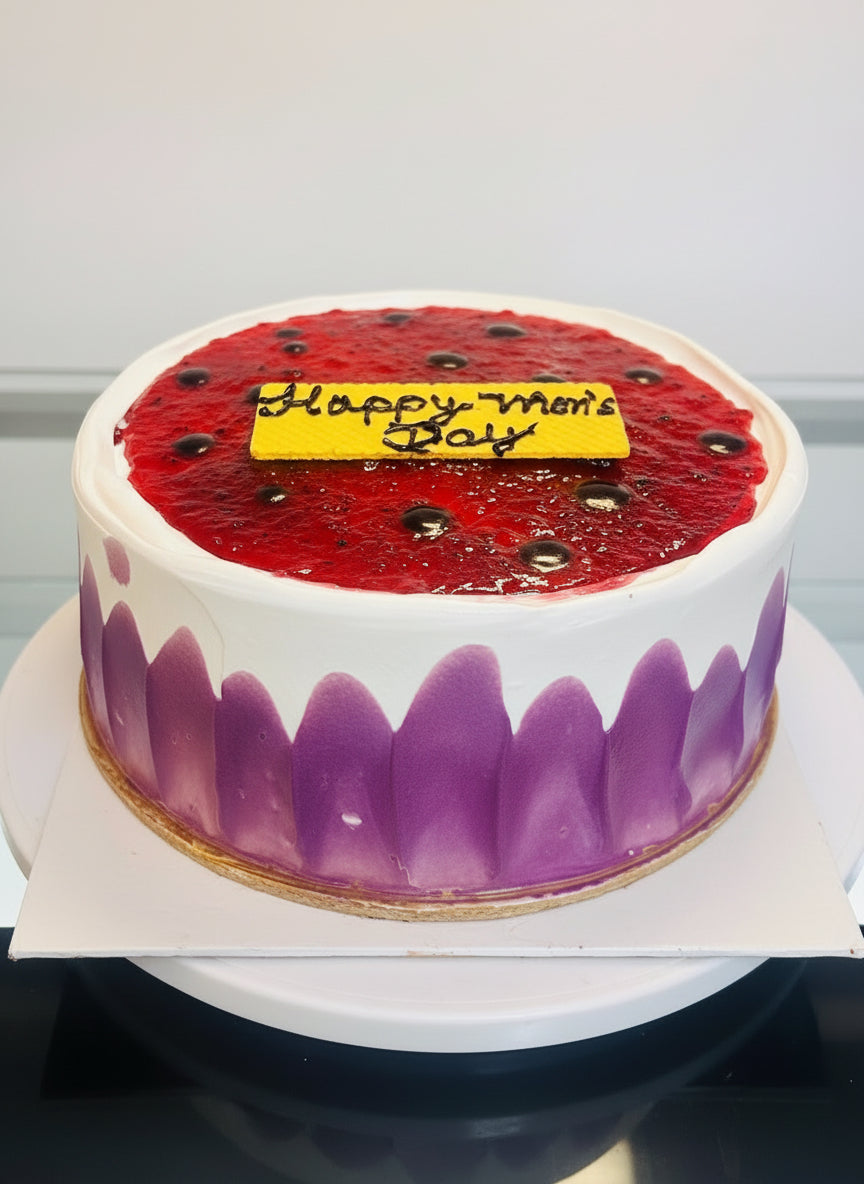 Blueberry Glaze Celebration Cake