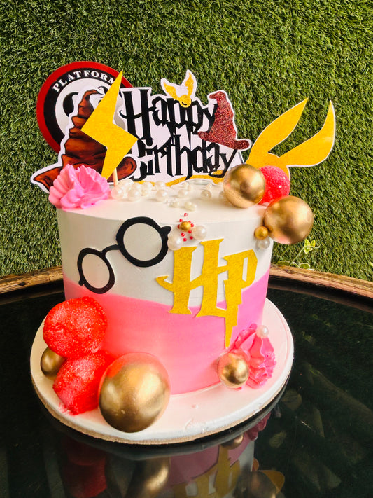 Magical harry Potter Theme Cake