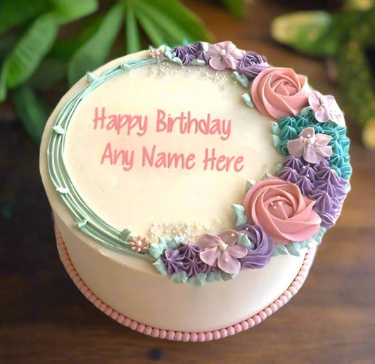 Birthday Cake with Name