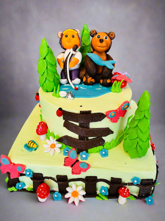 Buy Forest Adventure Cake - Jungle | Doon Memories 