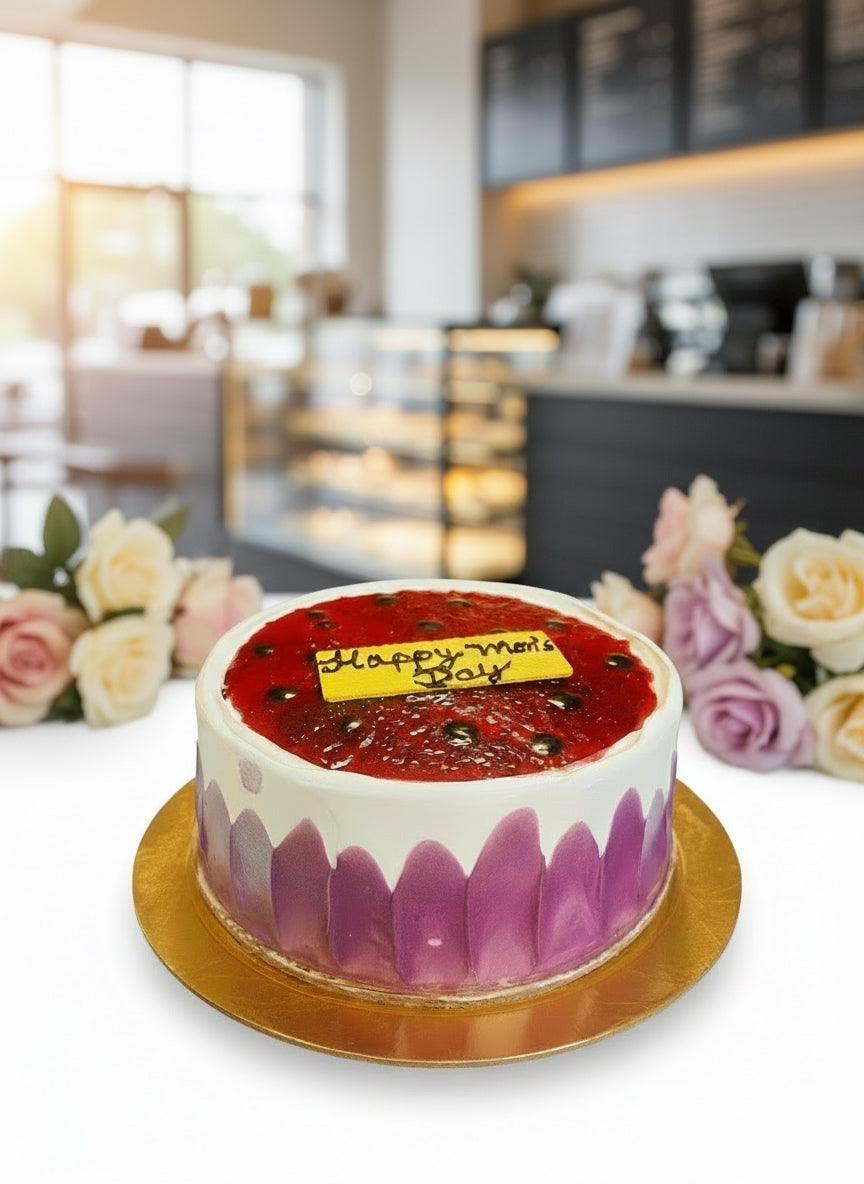 Blueberry Glaze Celebration Cake