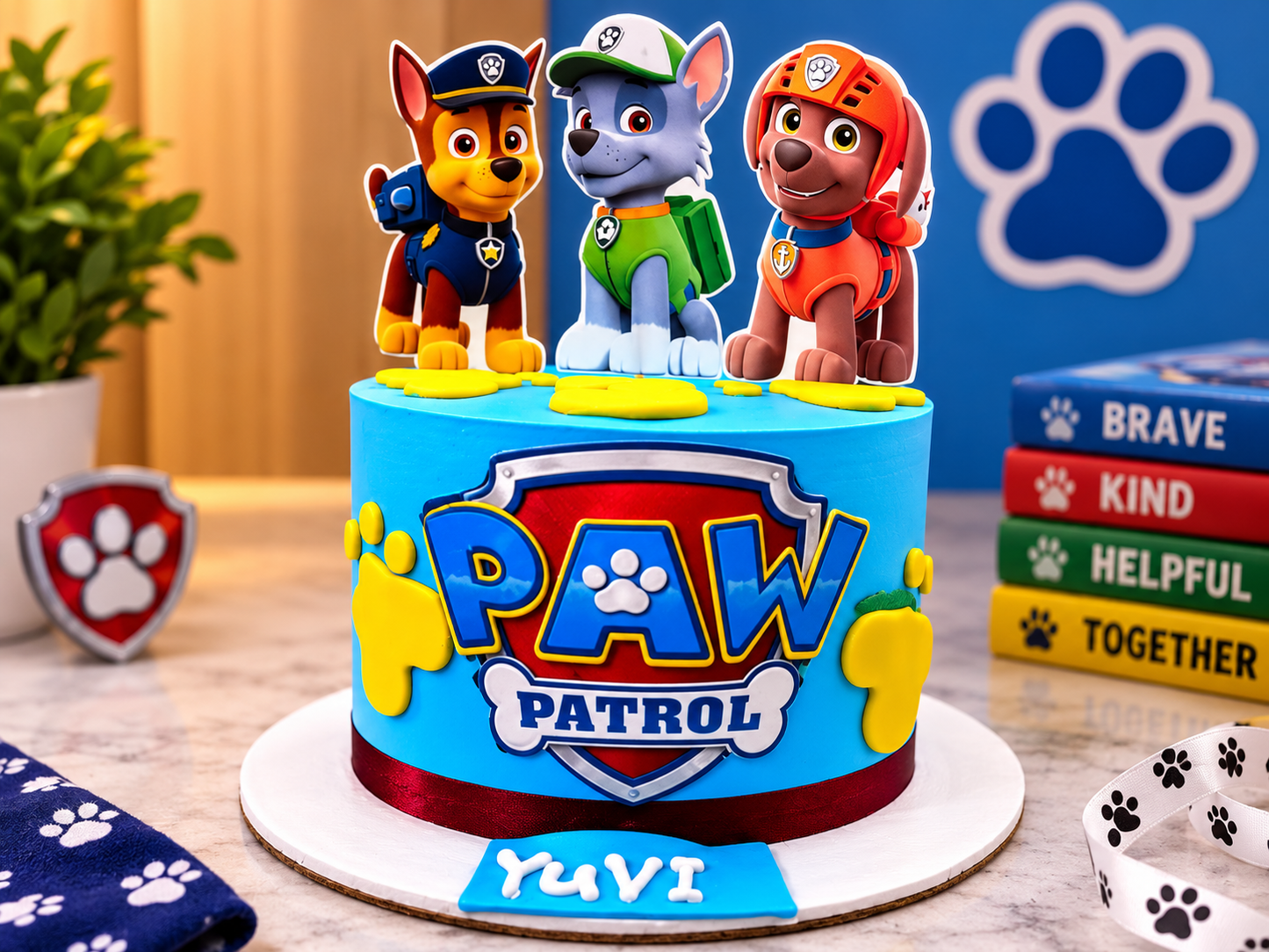 Paw Patrol Theme Cake – Kids Birthday Cake