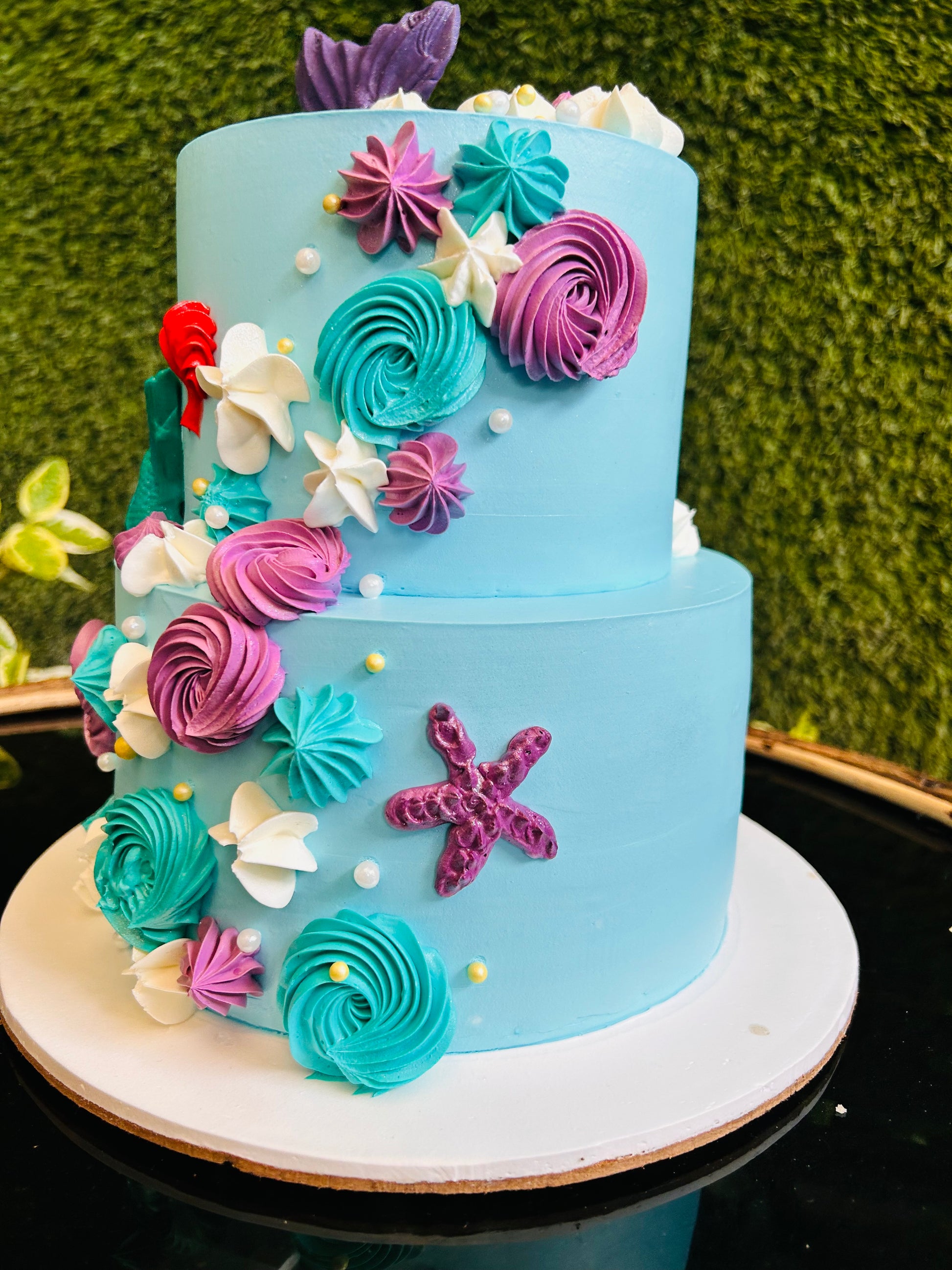 Delicious Under the Sea Fantasy Cake  | Doon Memories 