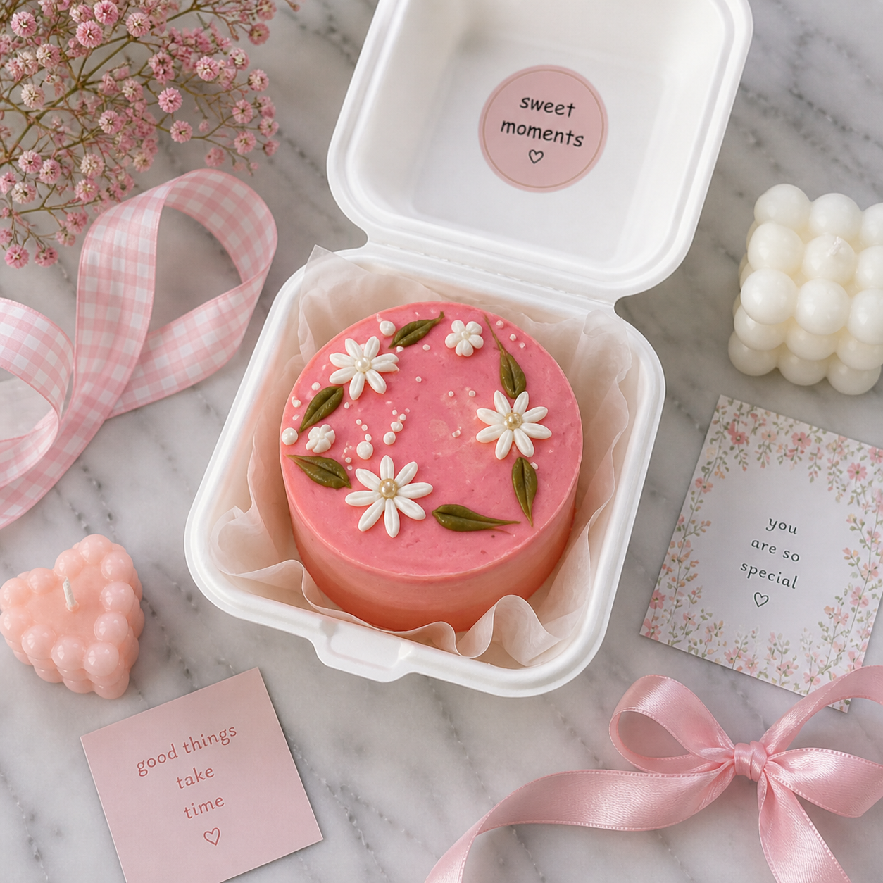Bento Flower Cake