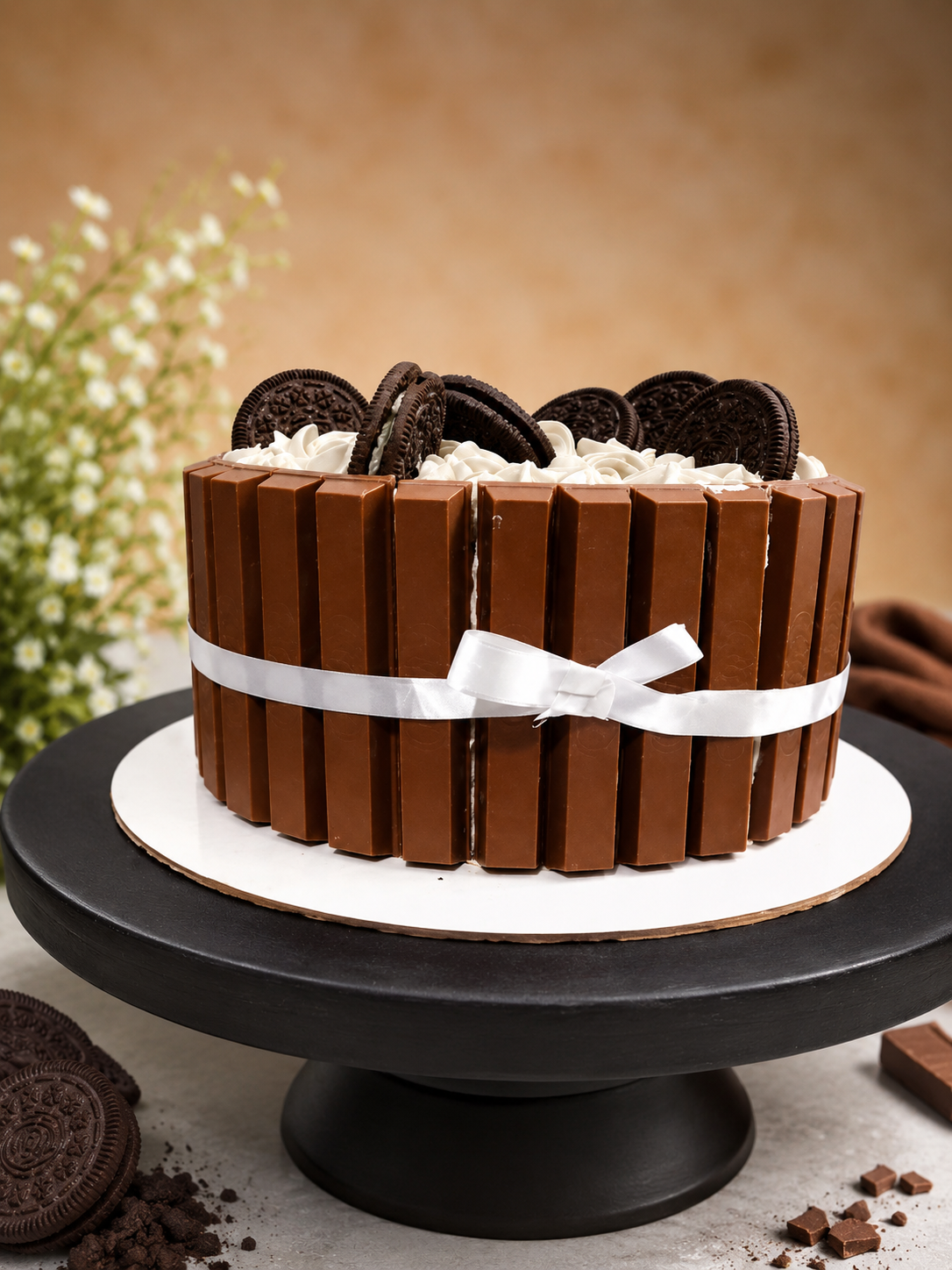 Oreo KitKat Chocolate Cake