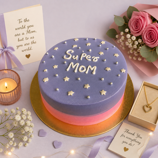 Super Mom Chocolate Cream Cake