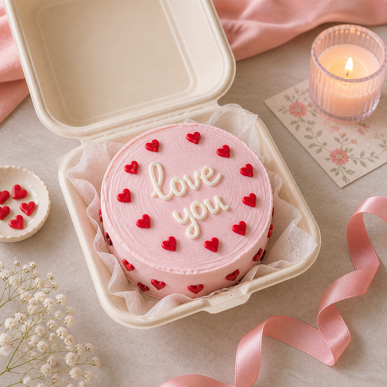 Bento Anniversary Cake
