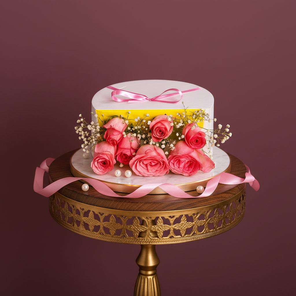 Elegant Rose Surprise Gift Box