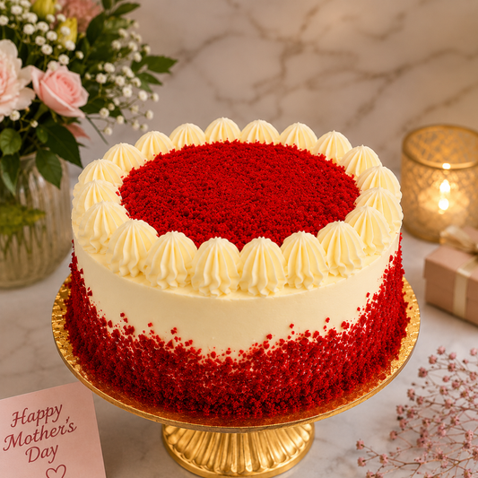 Scarlet Velvet Delight Cake