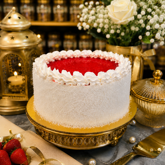 Strawberry Snowflake Delight