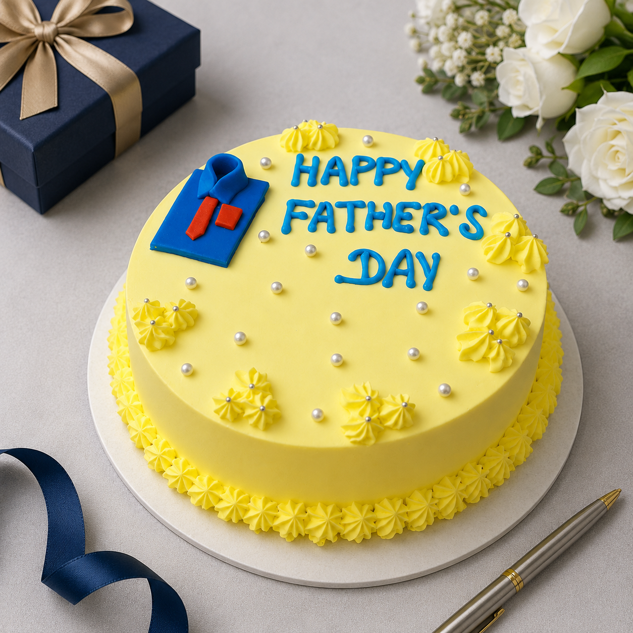 Father's Day Buttercream Cake