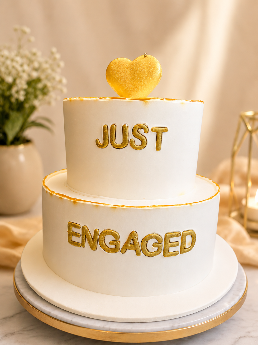 Engagement Bliss Cake