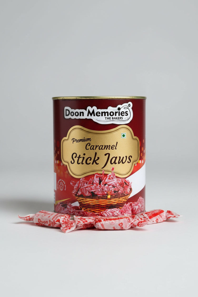 Caramel Stick Jaws Toffees, 200g