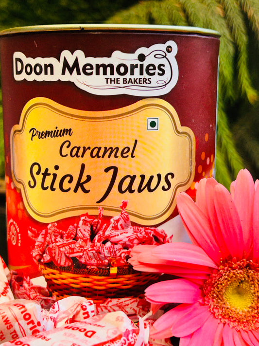 Caramel Stick Jaws Toffees, 200g
