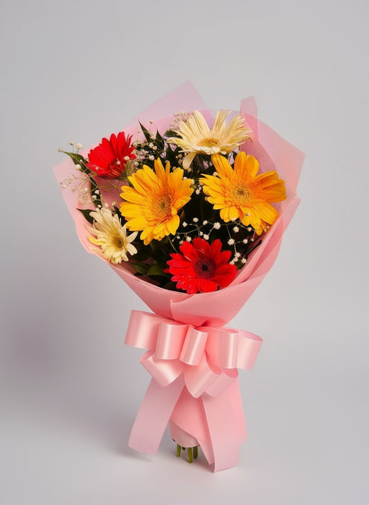 Vibrant Gerbera Bouquet