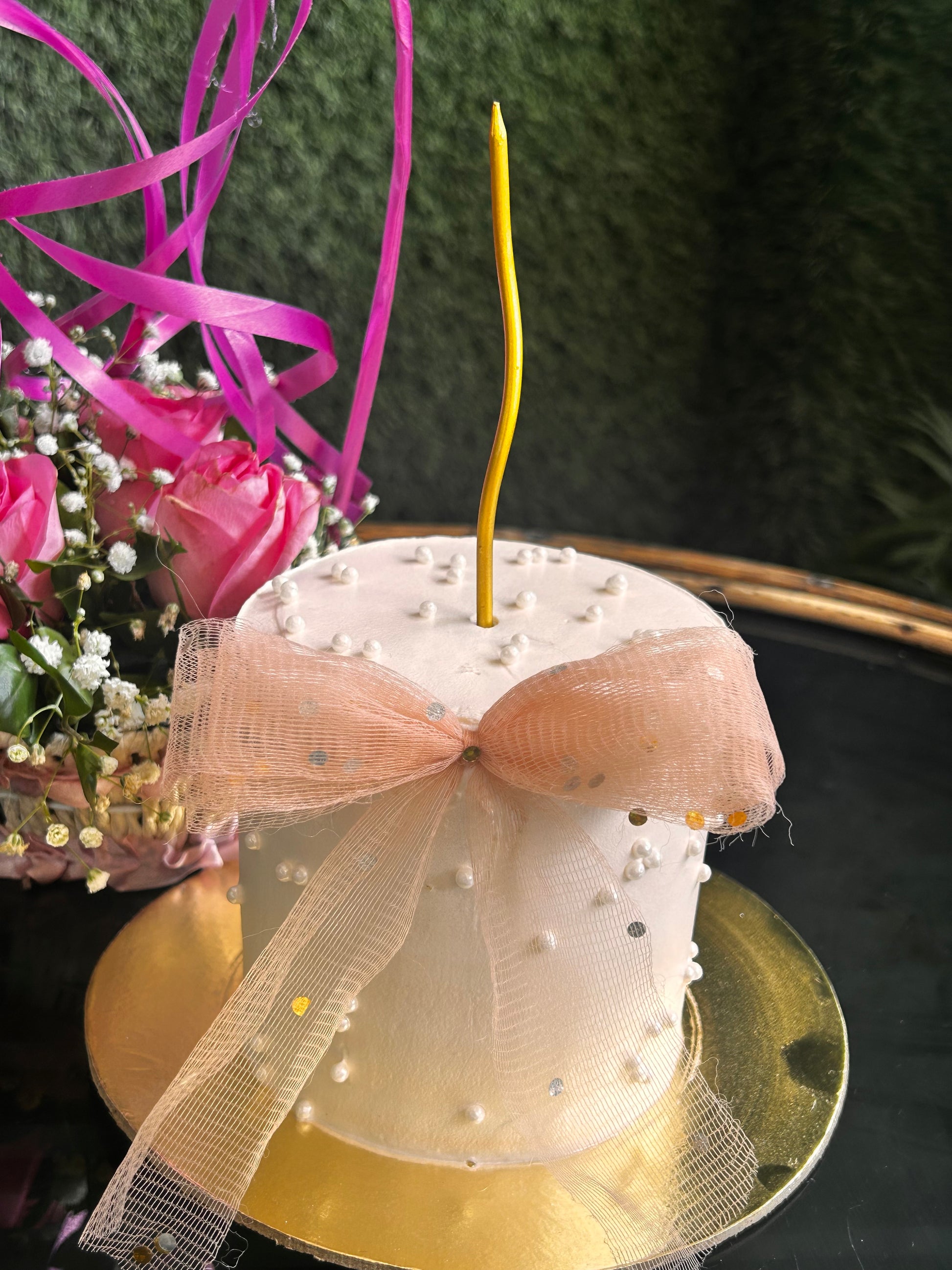 Pearl Elegance Mini Cake- Doon memories
