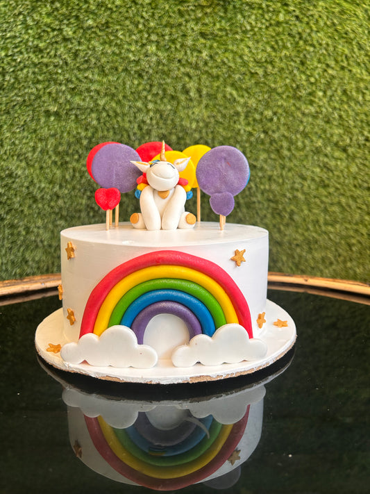 Buy Rainbow Unicorn Magic Cake | Doon Memories
