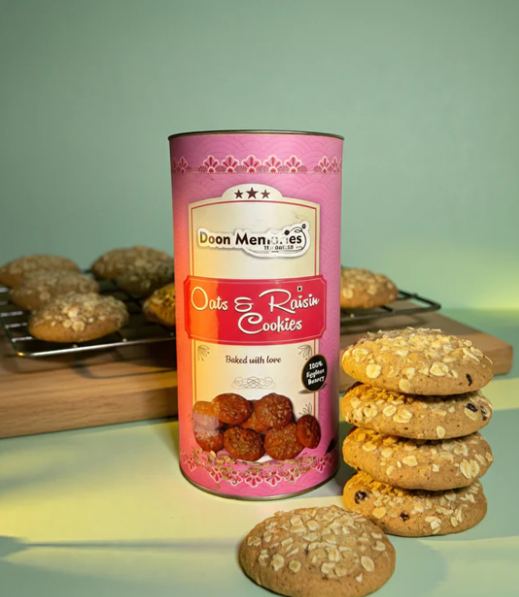 Premium Eggless Oats and Raisins Cookies: A Healthy Indulgence