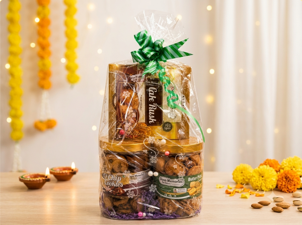Shahi Pista Badam Cookies