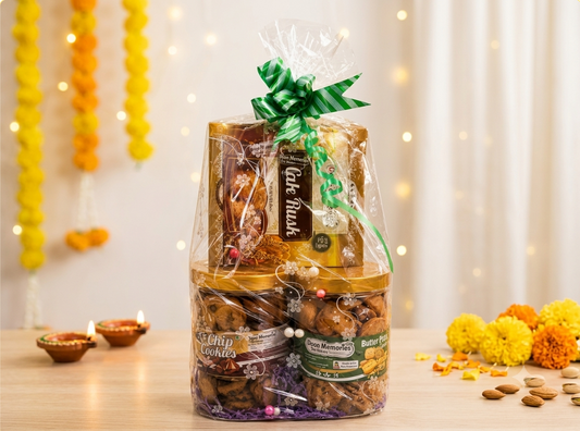 Shahi Pista Badam Cookies