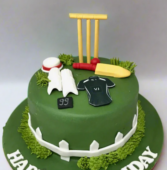 Cricket Kit cake