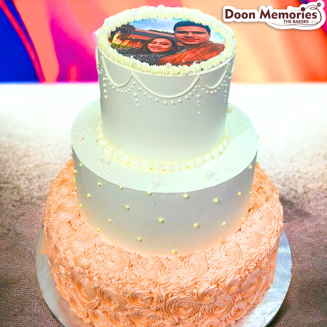 Wedding Photo Cake | Doon Memories