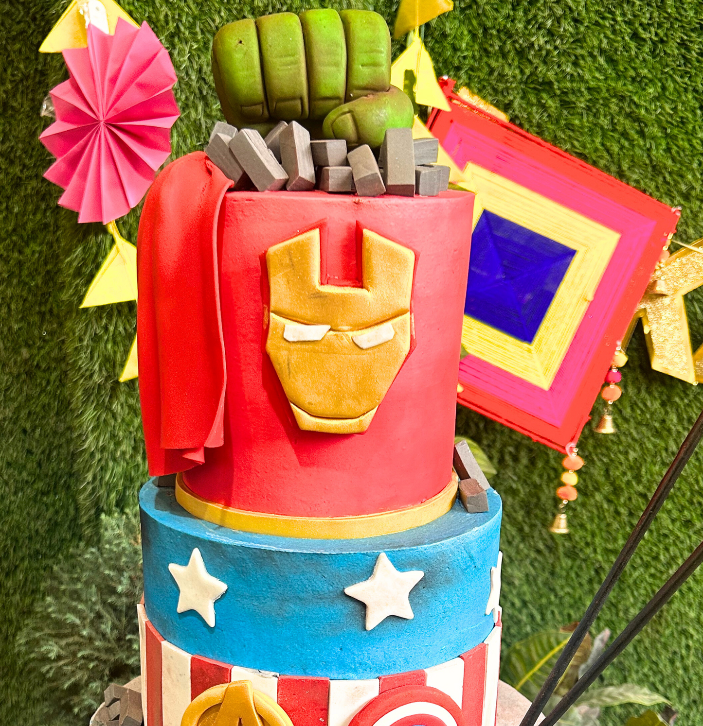 Avengers Assemble Cake