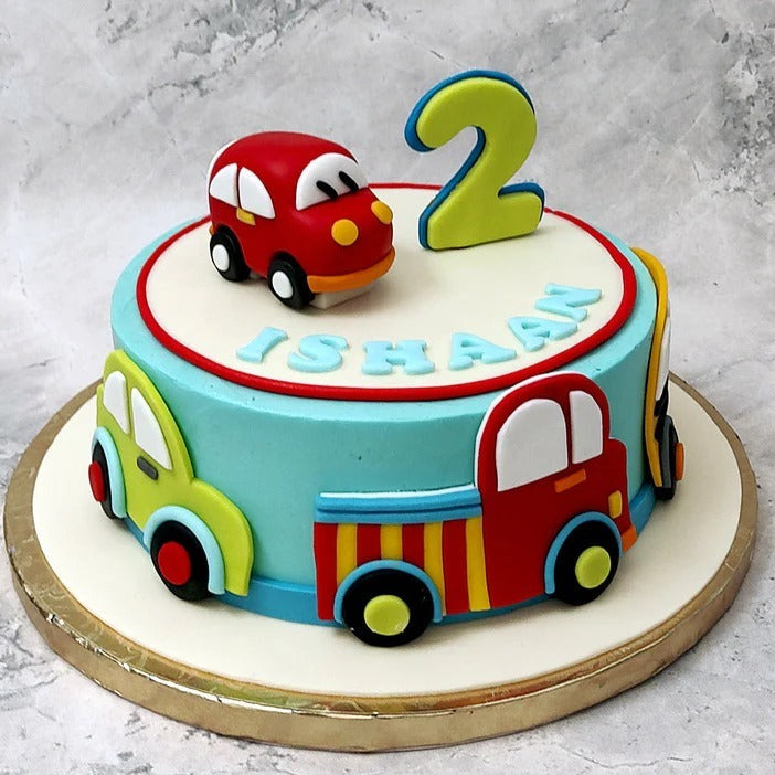 Toy Car Cake | Doon Memories