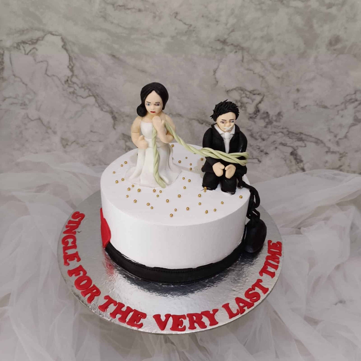 Bachelor Party Couple Cake