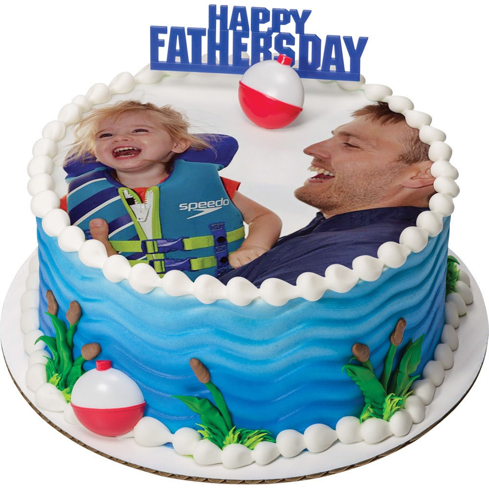 Father's Day With Photo Cake