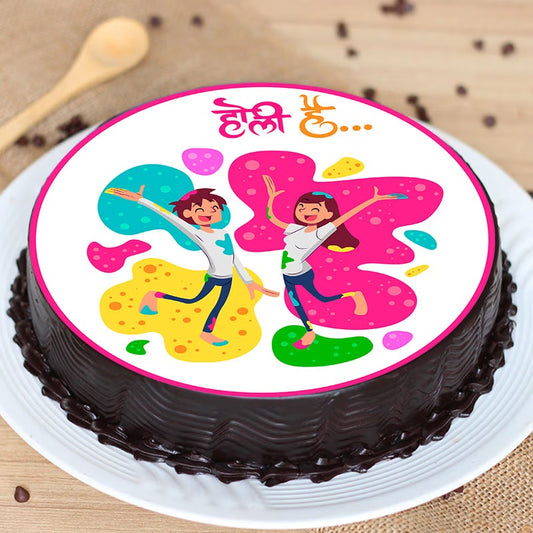 Holi Special Cake
