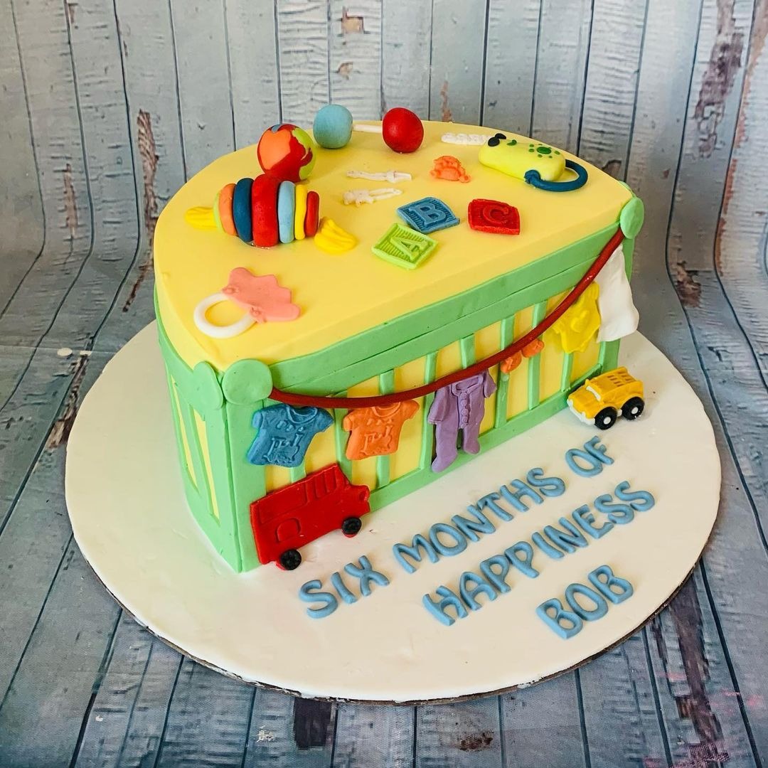 Half Year Cake for kids