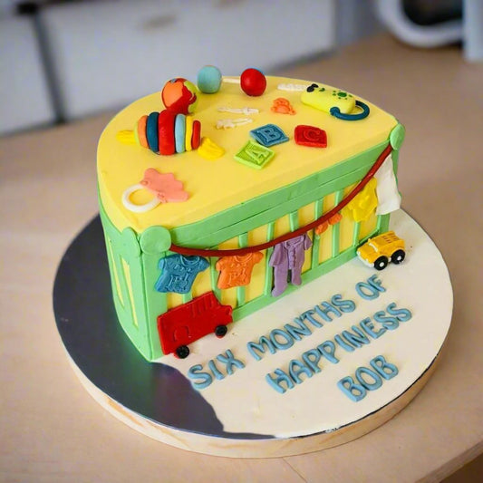 Half Year Cake for kids