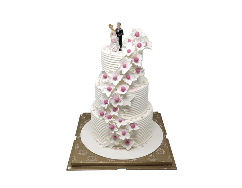 3 Tier Wedding Cake | Doon Memories