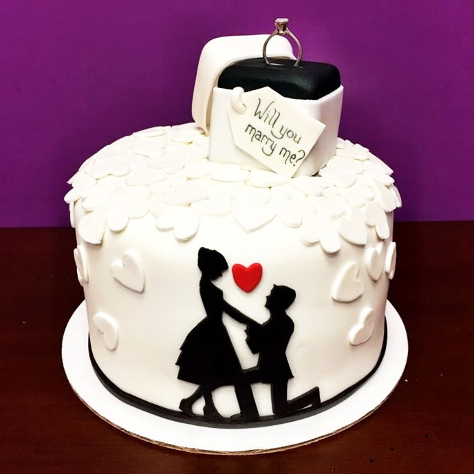 Wedding Engagement Spcl Cake - Manbhari Cakes