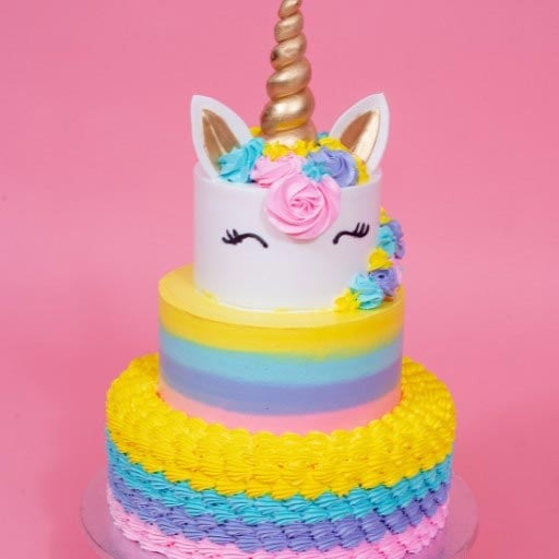 Rainbow Unicorn Cake | Doon Memories