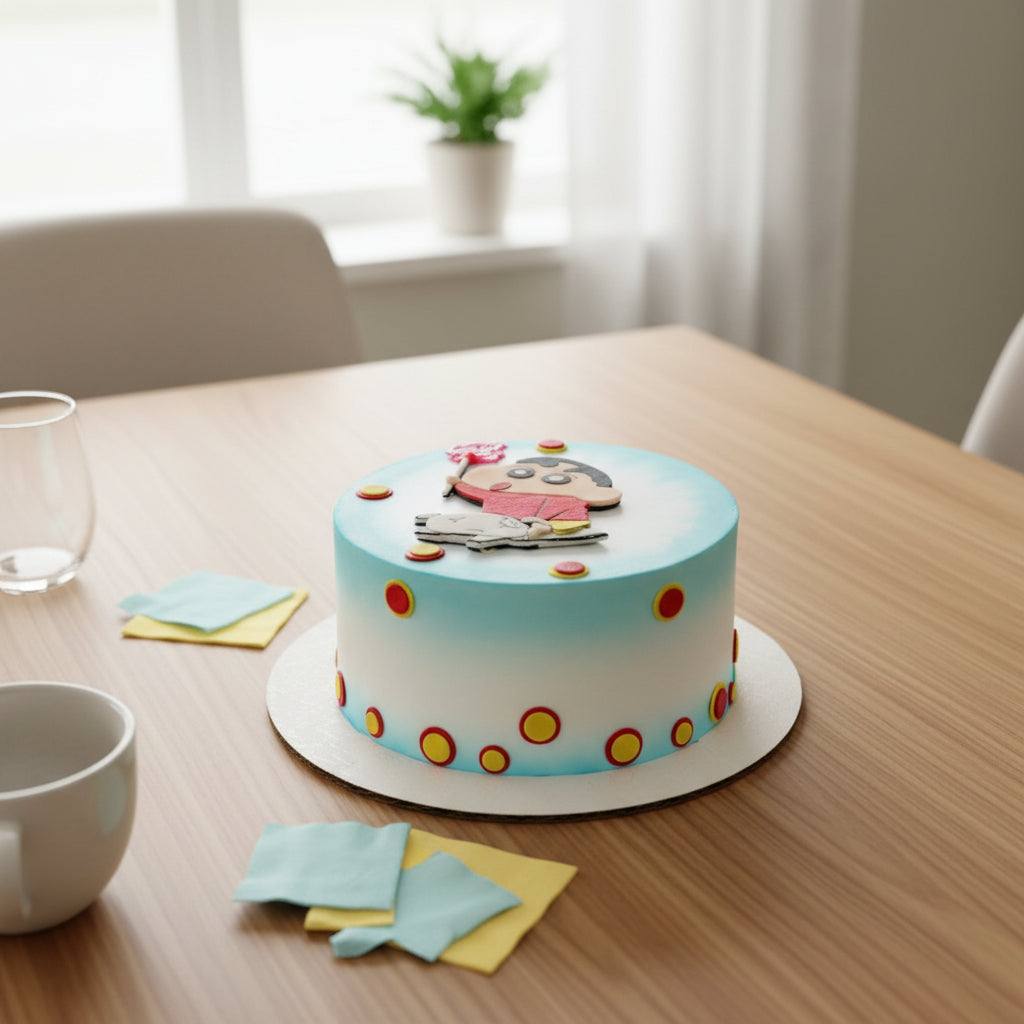 Shinchan Cartoon Cake