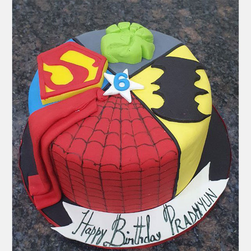 Superhero Cake | Doon Memories