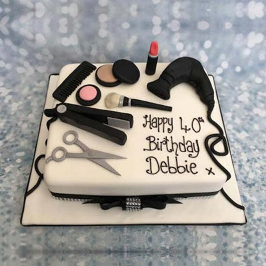 Makeup Fondant Cake | Doon Memories