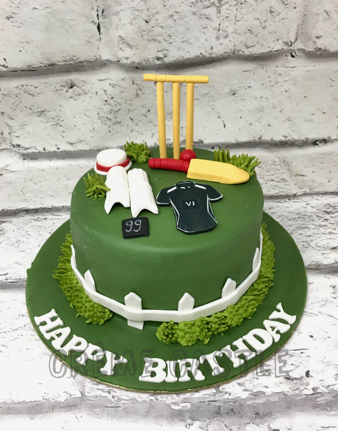 Cricket World Cup Theme Cake