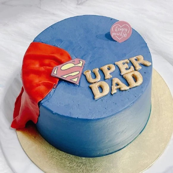 Father's Day Superhero Cake