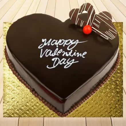 Happy Valentine Day Chocolate Cake