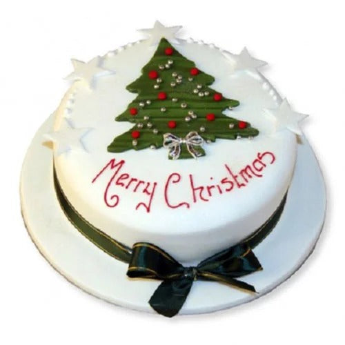 Christmas Fondant Cake | Doon Memories